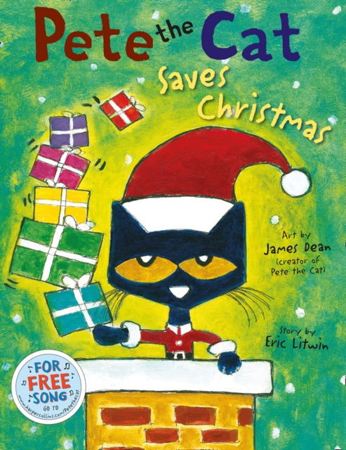 James Dean - Pete the Cat Saves Christmas - New Paperback