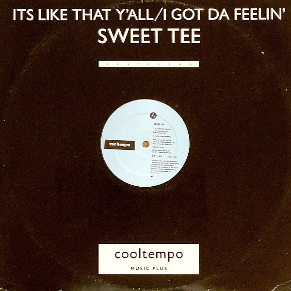 Sweet Tee - It's Like That Y'all / I Got Da Feelin' - Used Vinyl Reco