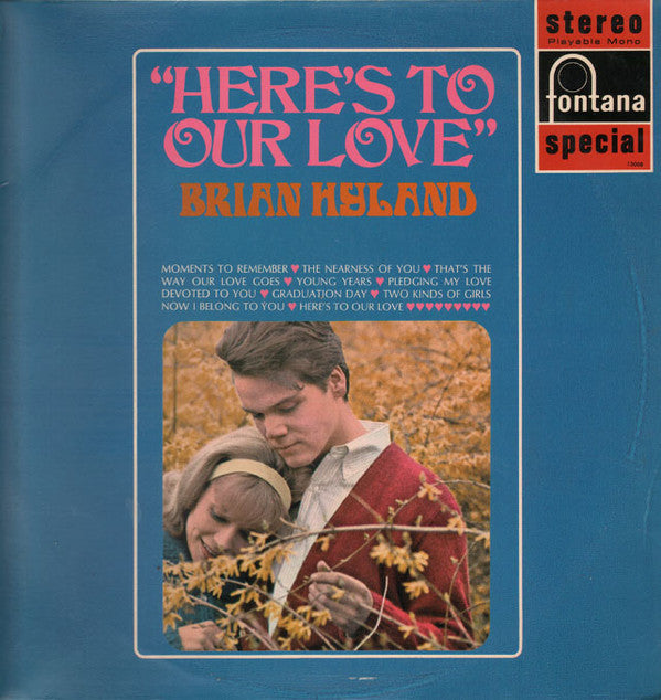 Brian Hyland - Here's To Our Love - Used Vinyl Record
