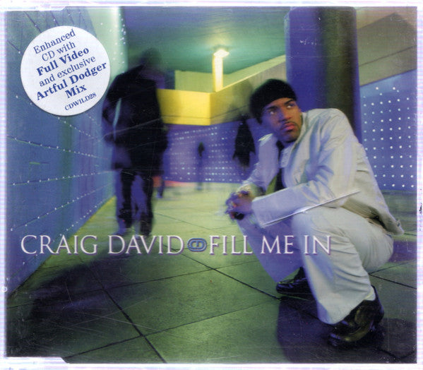 Craig David - Fill Me In - Used CD