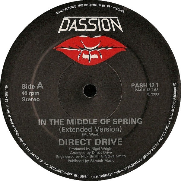 Direct Drive - In The Middle Of Spring - Used Vinyl Record 12"