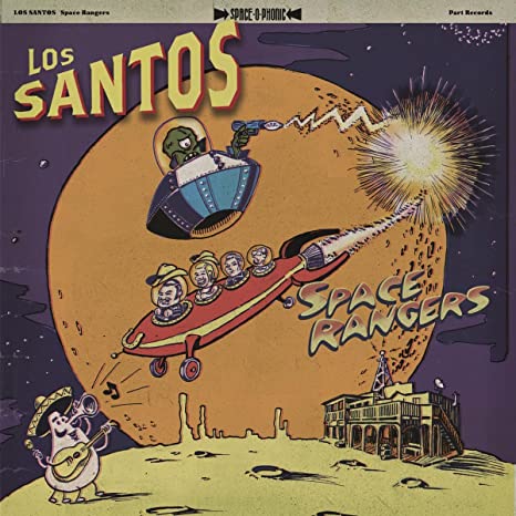 LOS SANTOS - SPACE RANGERS - Vinyl Record