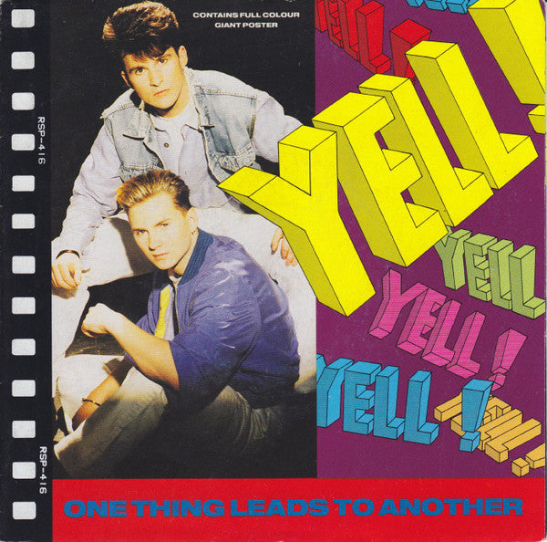 Yell! - One Thing Leads To Another - Used Vinyl Record 7"