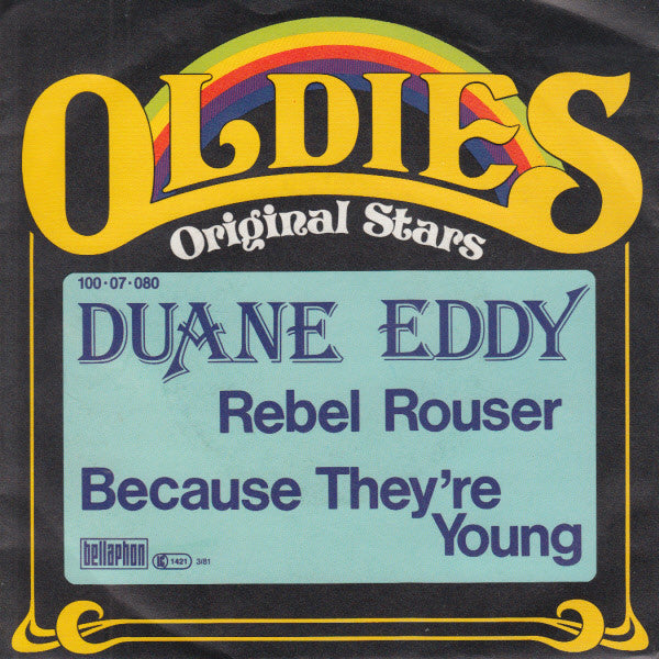 Duane Eddy - Rebel Rouser / Because They're Young - Used Vinyl Record
