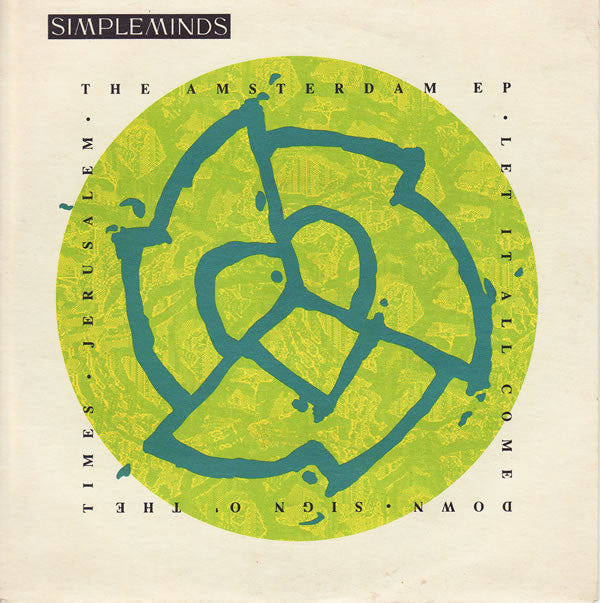 Simple Minds - Amsterdam EP - Used Vinyl Record 7"