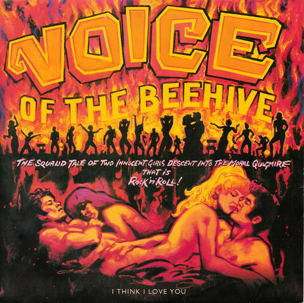 Voice Of The Beehive - I Think I Love You - Used Vinyl Record 7"
