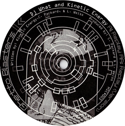 DJ What & Kinetic En - Ghetto Blasters - Used Vinyl Record 12"