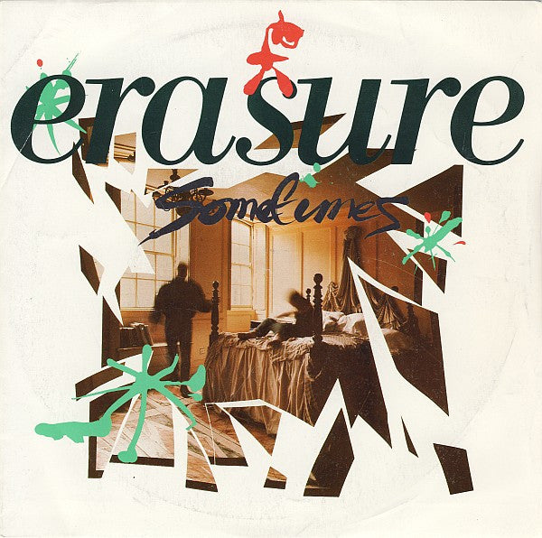 Erasure - Sometimes - Used Vinyl Record 7"