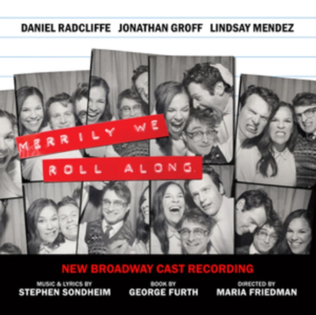 NEW BROADWAY CAST OF - MERRILY WE ROLL ALONG (NEW BROADWAY CAST RECORD