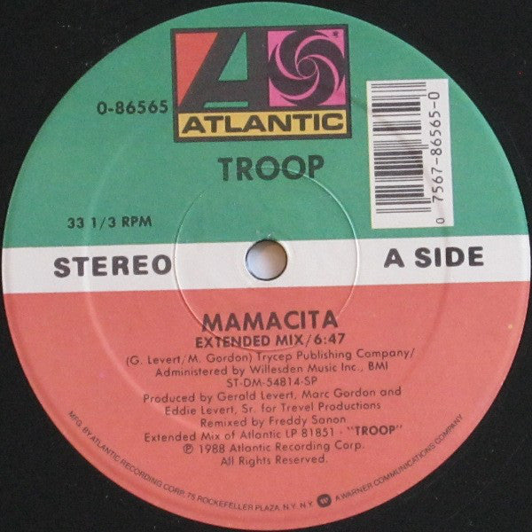 Troop - Mamacita - Used Vinyl Record 12"
