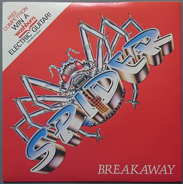 Spider - Breakaway - Used Vinyl Record 7"