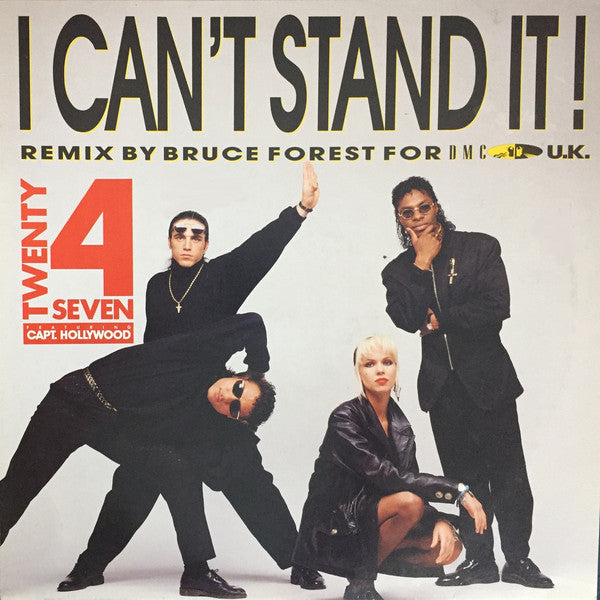 Twenty 4 Seven - I Can't Stand It! (The Remix) - Used Vinyl Record 12