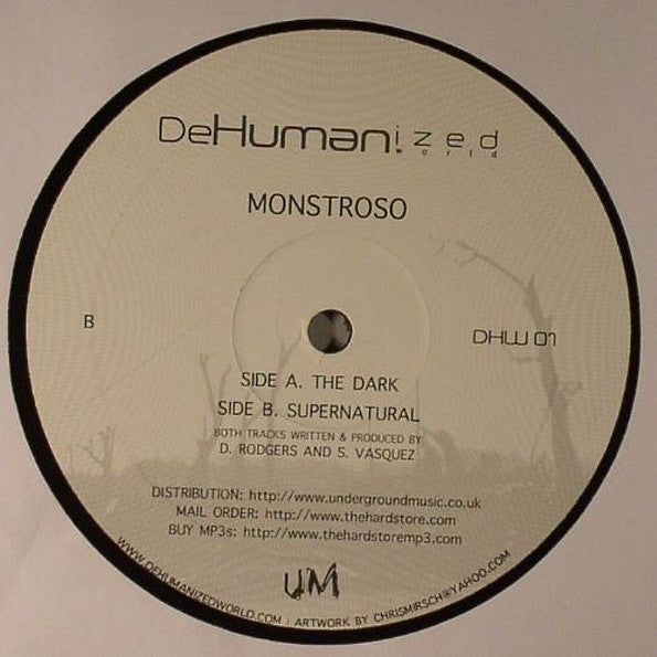 Monstroso - Dark / Supernatural - New Vinyl Record 12"