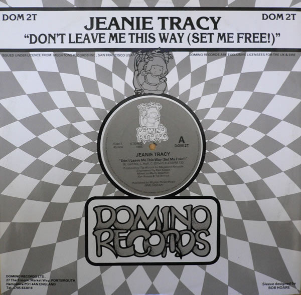 Jeanie Tracy - Don't Leave Me This Way (Set Me Free!) - Used Vinyl R