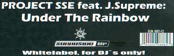Project S.S.E. - Under The Rainbow - Used Vinyl Record 12"