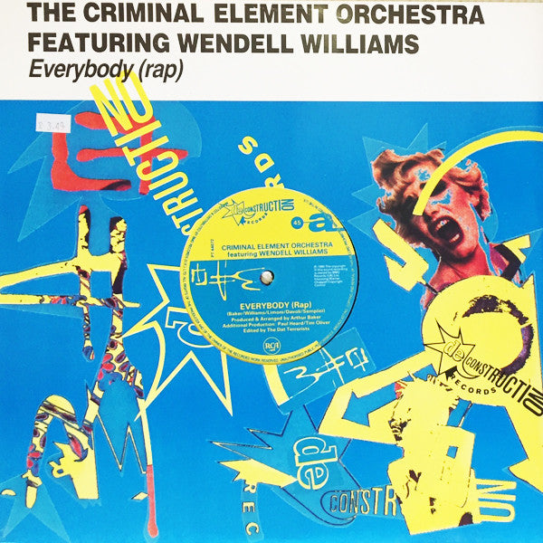 Criminal Element Orc - Everybody (Rap) - Used Vinyl Record 12"