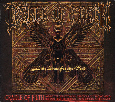 Cradle Of Filth - Live Bait For The Dead - Used CD