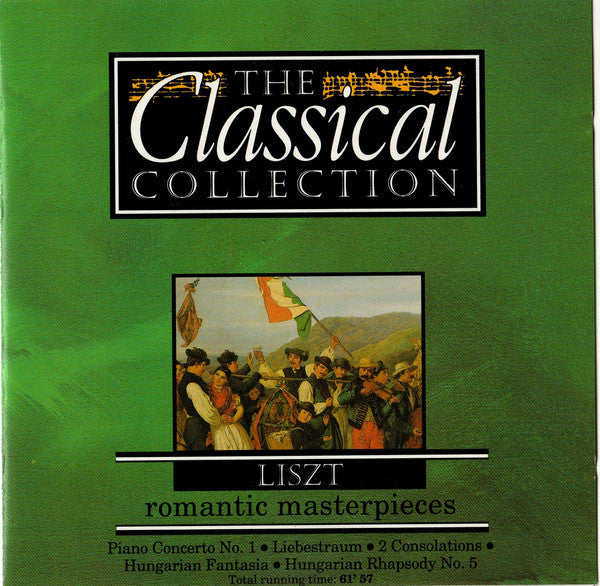 Franz Liszt - Romantic Masterpieces - Used CD