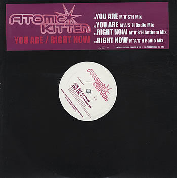 Atomic Kitten - You Are / Right Now - Used Vinyl Record 12"