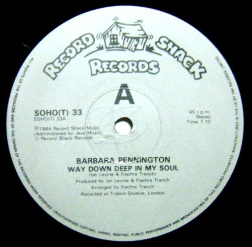 Barbara Pennington - Way Down Deep In My Soul / All American Boy (Rem
