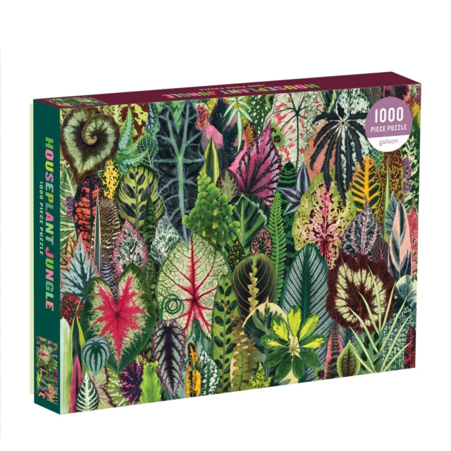 Galison - Houseplant Jungle 1000 Piece Puzzle - Jigsaw Puzzle