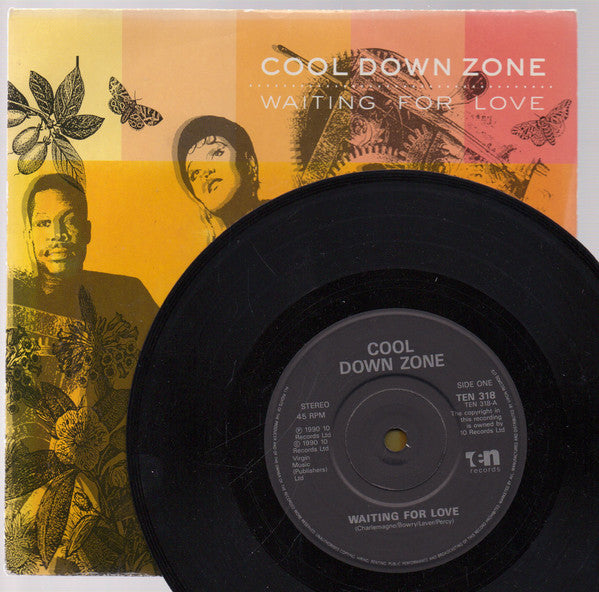 Cool Down Zone - Waiting For Love - Used Vinyl Record 7"