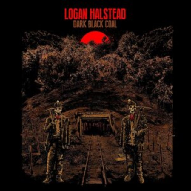 LOGAN HALSTEAD - DARK BLACK COAL - Vinyl Record