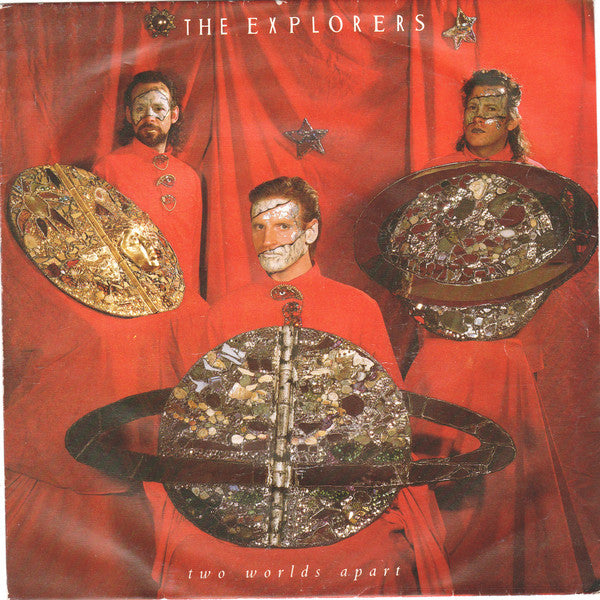 Explorers - Two Worlds Apart - Used Vinyl Record 7"
