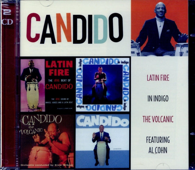 CANDIDO - LATIN FIRE & IN INDIGO & THE V - CD