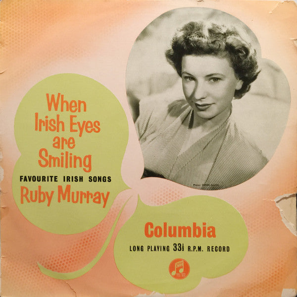 Ruby Murray - When Irish Eyes Are Smiling - Used Vinyl Record