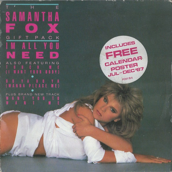 Samantha Fox - Gift Pack - Used Vinyl Record 7"