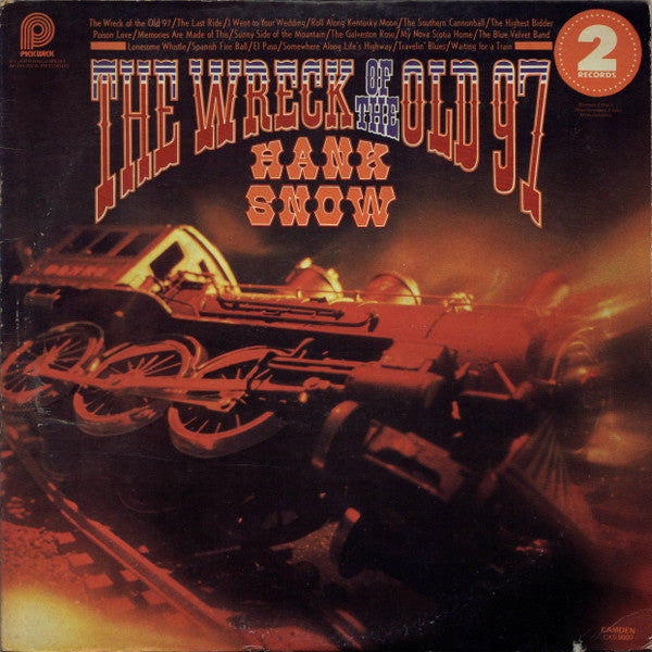 Hank Snow - Wreck Of The Old 97 - Used Vinyl Record