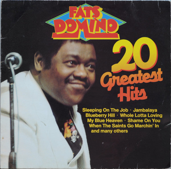 Fats Domino - 20 Greatest Hits - Used Vinyl Record