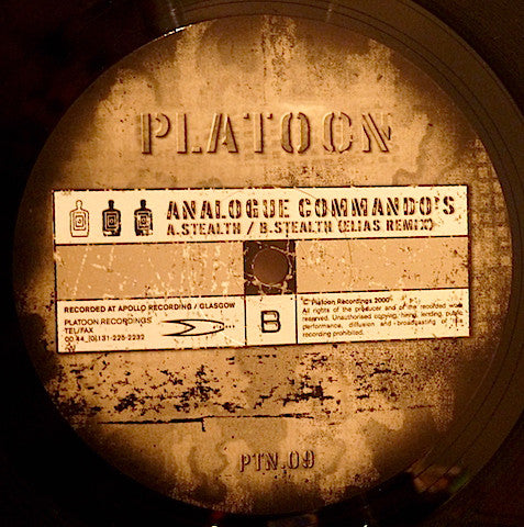 Analogue Commando's - Stealth - Used Vinyl Record 12"