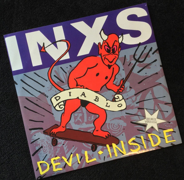 INXS - Devil Inside (Re-Mix Version) - Used Vinyl Record 12"