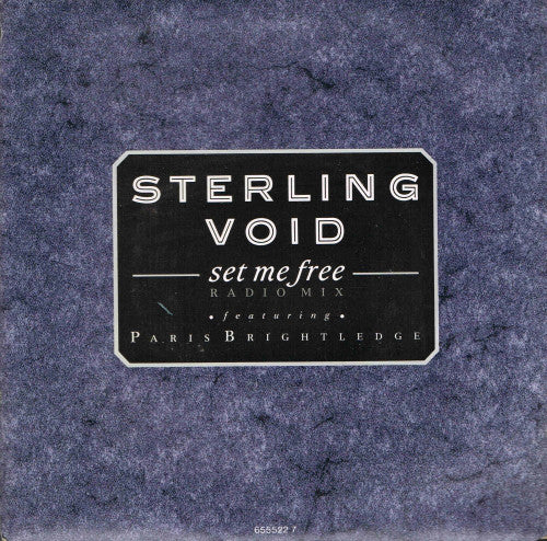 Sterling Void - Set Me Free - Used Vinyl Record 7"