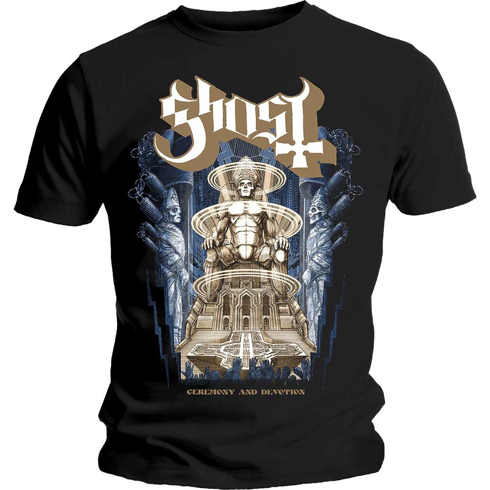 Ghost - tshirt - Unisex - Short Sleeves - Large