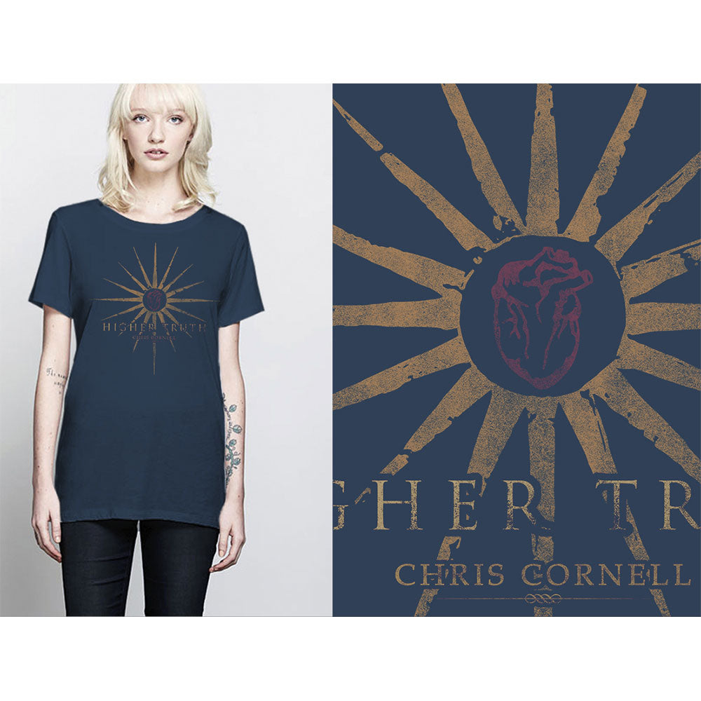 Chris Cornell - tshirt - Ladies - Short Sleeves - Large