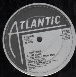 Friction Groove - Time Bomb - Used Vinyl Record 12"