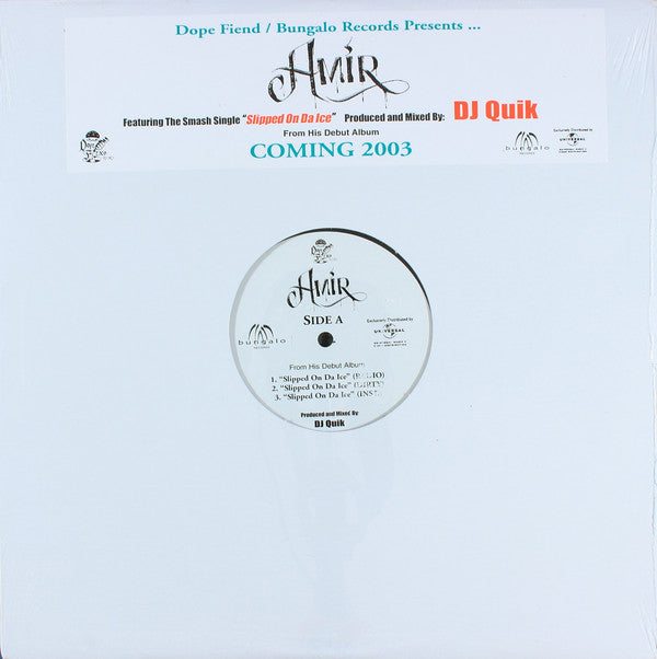 Amir - Slipped On Da Ice - Used Vinyl Record 12"