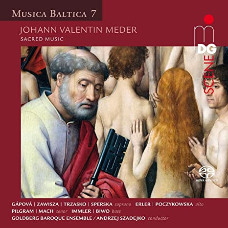GOLDBERG BAROQUE ENS - JOHANN VALENTIN MEDER MOTETS - CD