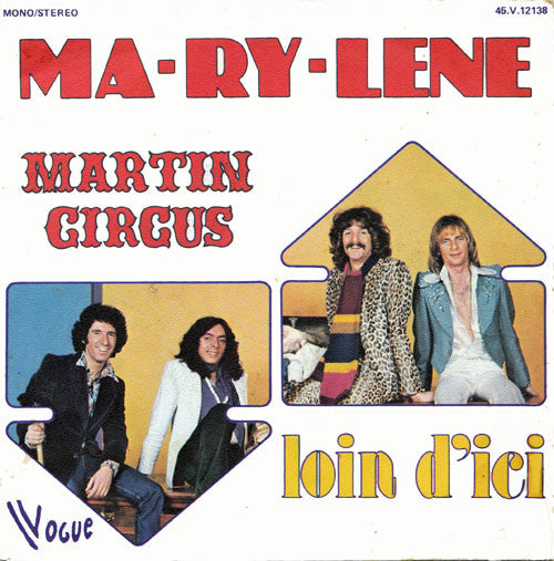 Martin Circus - Ma-ry-lene - Used Vinyl Record 7"