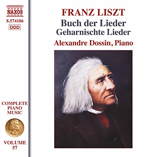 ALEXANDRE DOSSIN - LISZT:COMPLETE PIANO VOL.57 - CD