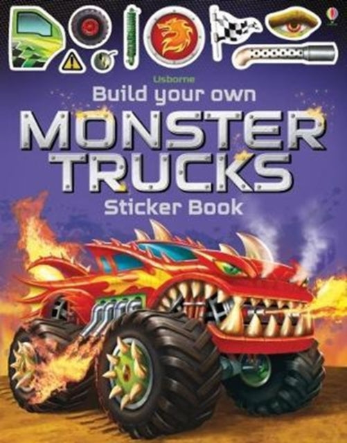 Simon Tudhope - Build Your Own Monster Trucks Sticker Book - Paperback