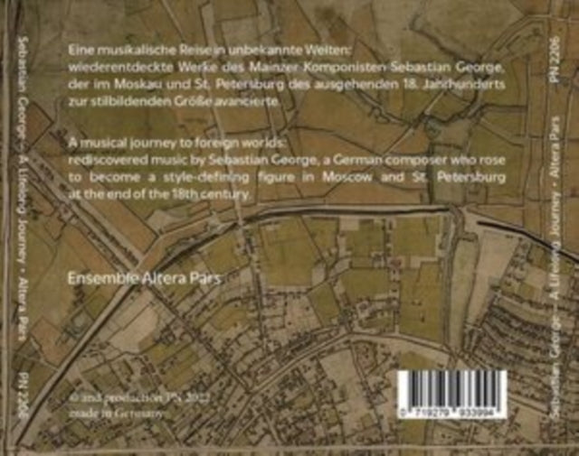 Ensemble Altera Pars - Sebastian George: A Lifelong Journey CD - CD