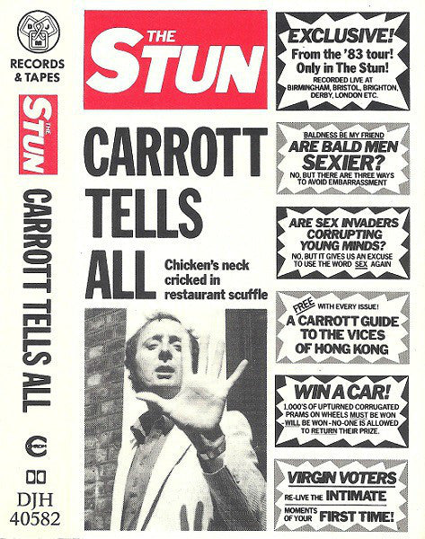 Jasper Carrott - Stun (Carrott Tells All) - Used Cassette