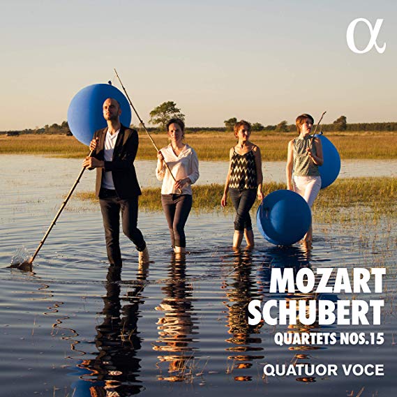 Wolfgang Amadeus Moz - Mozart/Schubert: Quartets Nos. 15 - CD