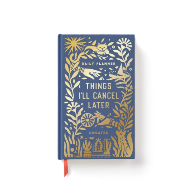 Things I'll Cancel Later Undated Mini Planner - New Calendar