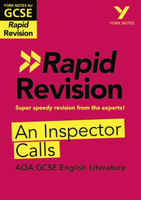Mary Green - York Notes for AQA GCSE (9-1) Rapid Revision: An Inspecto