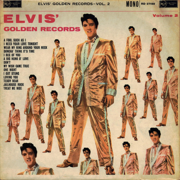 Elvis Presley - Elvis' Golden Records Volume 2 - Used Vinyl Record